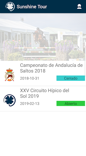 Android application Sunshine Tour Mobile screenshort