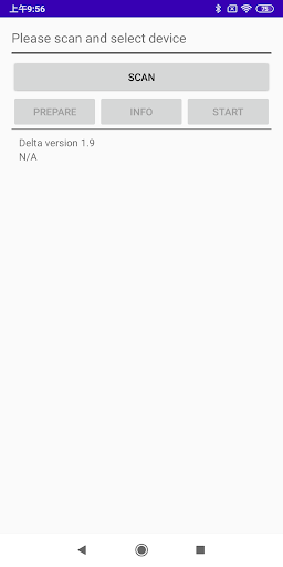 Android application Delta OTA screenshort