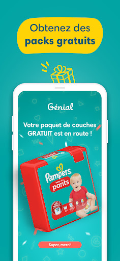 Pampers Club: Offre couches Screen 3