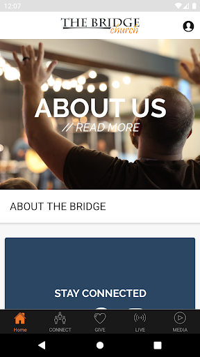 Android application TheBridgeNV App screenshort