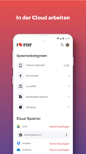 iLovePDF PDF Bearbeiten & Scan Screenshot