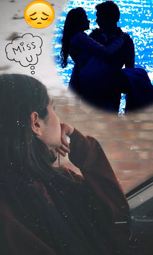 Android application Miss You Photo Frames screenshort