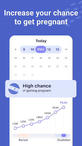 Screenshot of Ovulation & Period Tracker