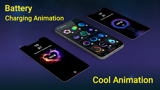 Skærmbillede 1 Spr tema de animación de carga android