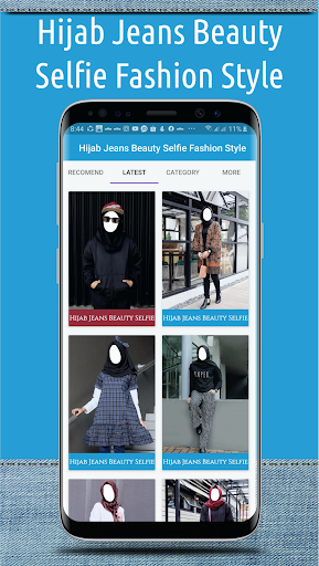 Hijab Jeans Selfie Style Screen 2