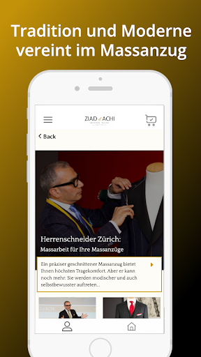 Android application Der Massanzug screenshort
