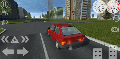 Simple Car Crash Physics Simulator Demo
