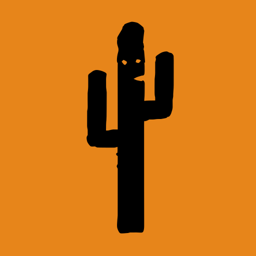 Cactus Run Premium - Dino jump logo