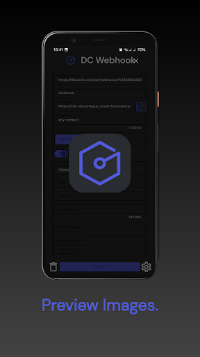 DC Webhook - for Discord Screen 2