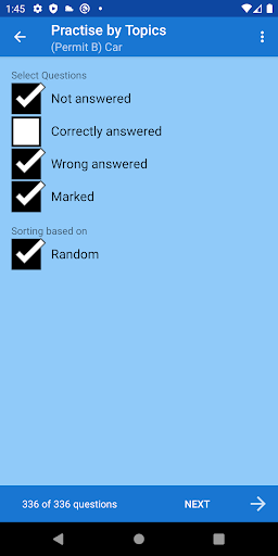 Driver Theory Test Ireland Screen 3