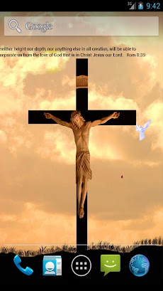 jesus on cross LWP freeのおすすめ画像2