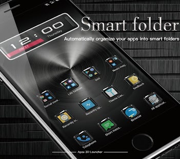 APSU Launcher 3D - themes, wallpapers, efficient Screenshot