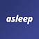asleep: Sleep sounds & Alarm icon