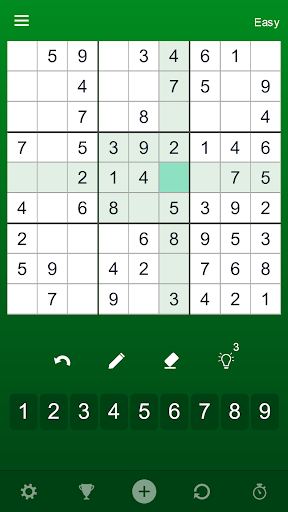 Android application Sudoku Offline Puzzles screenshort