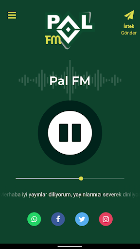 Android application Pal FM screenshort