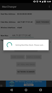 Wifi Mac Changer Screenshot