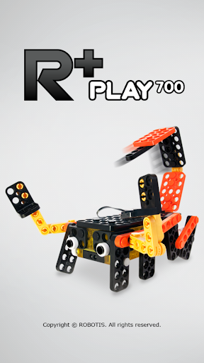 Android application R+Play700 (ROBOTIS) screenshort
