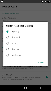 IPA Keyboard Ekran görüntüsü