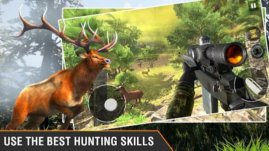 Deer Hunting: 野生 咖啡槍 3d射擊 槍戰