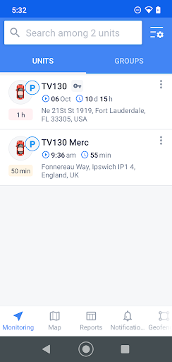 Android application TruviewGPS screenshort