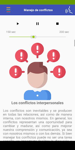 Vista previa de la aplicación