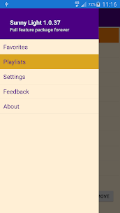 Sunny Light M3U & XML IPTV Player with TV program 1