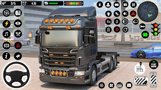 jogo de condução de caminhão