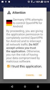 Germany VPN-Plugin for OpenVPN