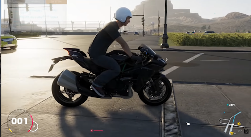 Android application Kawasaki Ninja H2 Simulator screenshort