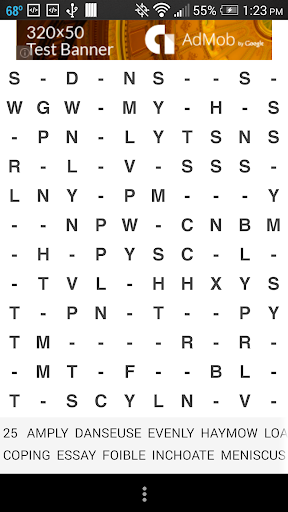 Missing Vowels Word Search screenshots 1