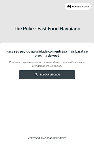 Android application The Poke - Fast Food Havaiano screenshort