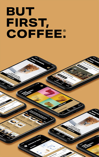 Android application Alfred Coffee screenshort