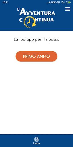 Android application L'avventura continua screenshort