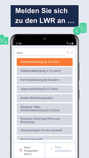Wirtschaftsrechnung Screen 3