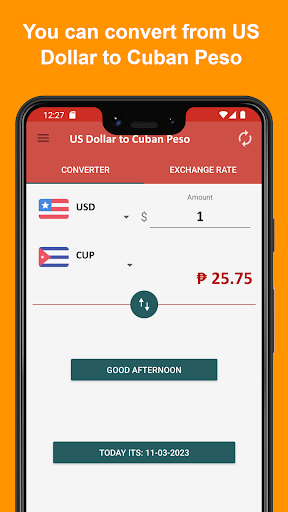 US Dollar to Cuban Peso Screen 2