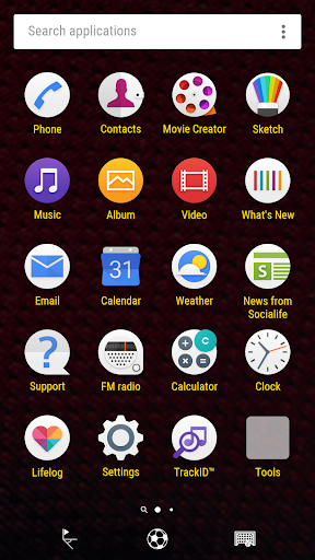 MU theme for XPERIA Screen 2