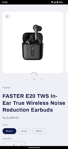 Faster Mobile Accessories Screen 2