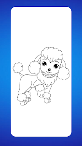 Dog coloring