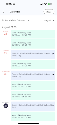 Heavenly : The Church App Screen 3