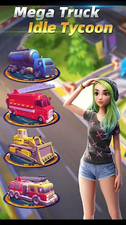 Game screenshot Mega Truck Idle Tycoon mod apk