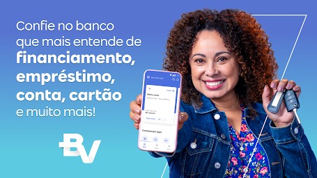 banco BV conta e financiamento