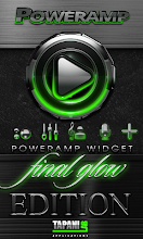 Poweramp widget Green Glow APK Download for Android