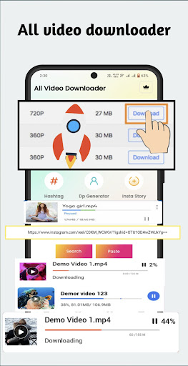 Video downloader & video saver Screen 2