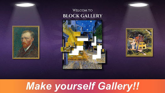 Block Gallery - Jigsaw Puzzle Mod + Apk(Unlimited Money/Cash) screenshots 1