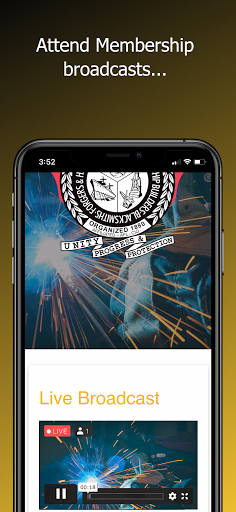 IBB Local 128 Member App Screen 2