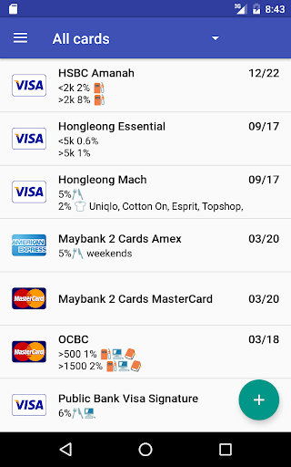 Credit Card Manager 9