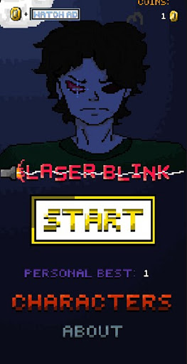 Android application Laser Blink screenshort