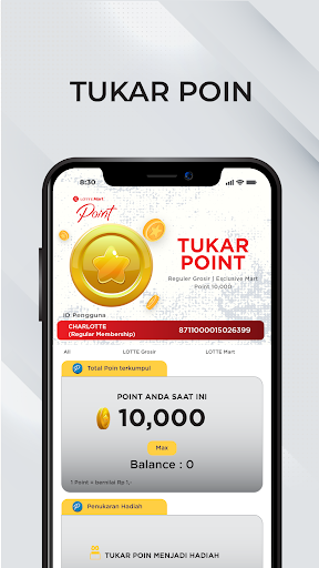 LOTTE Mart Point Screen 3
