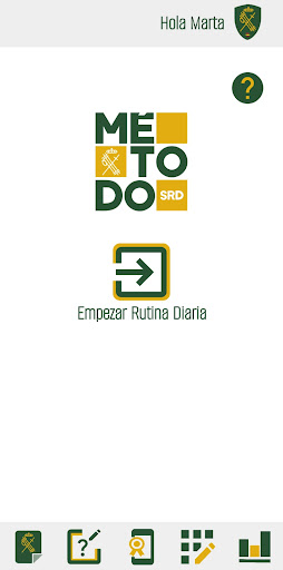 Android application Método SRD screenshort