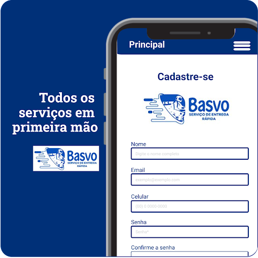 Basvo - Cliente Screen 2